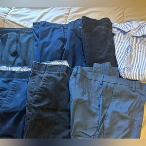 Men's Pants includes brands like Kenneth Cole, Old Navy, & Haggar. Waist size 30